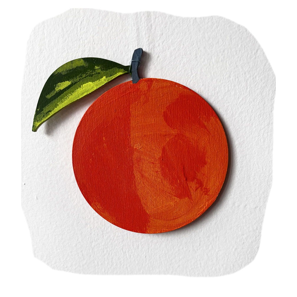 Orange Ornament