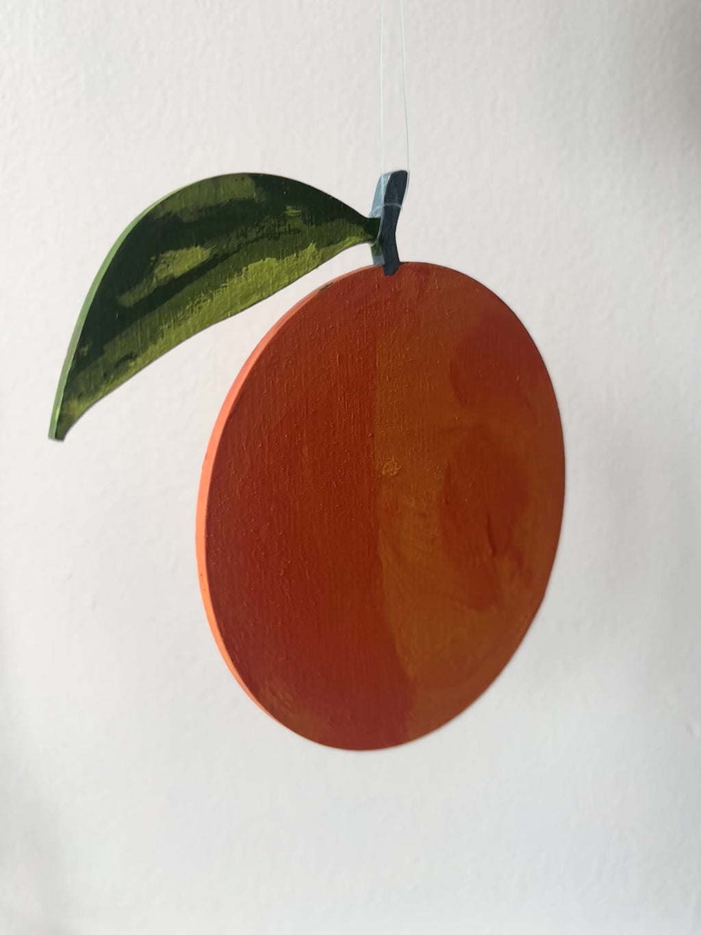 Orange Ornament
