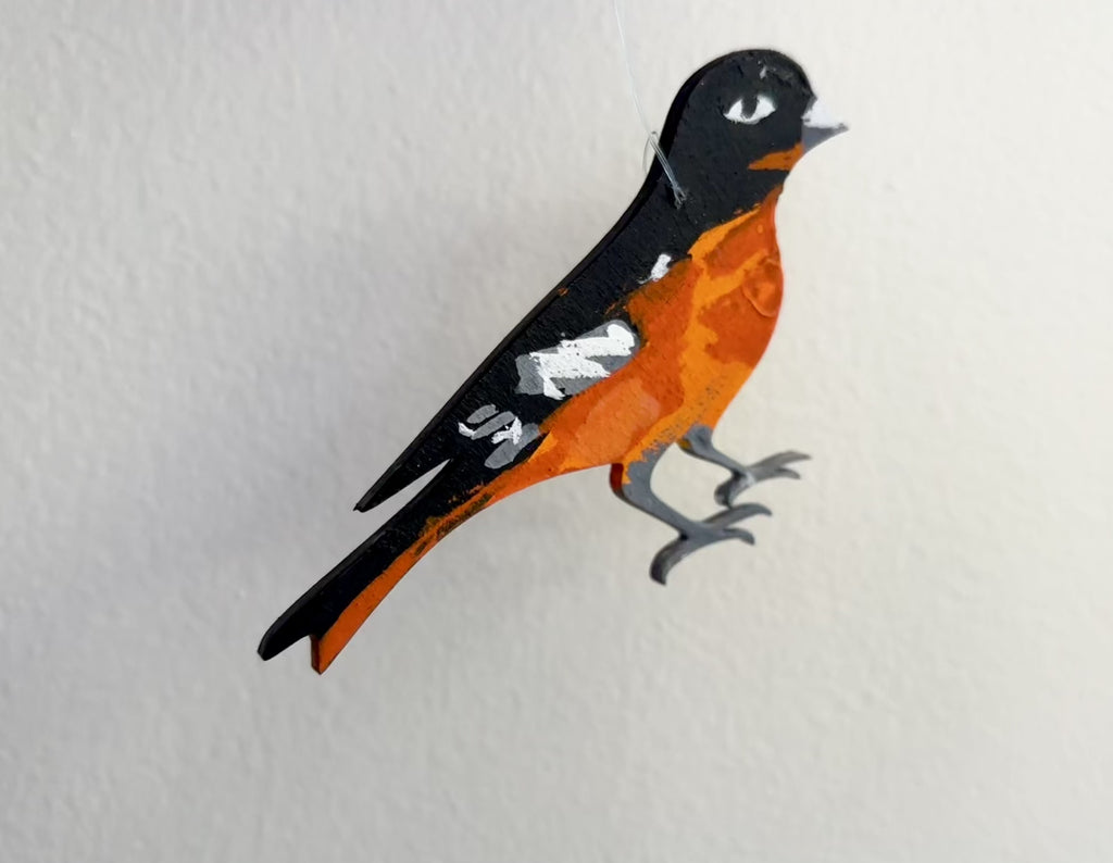 Oriole Bird Ornament