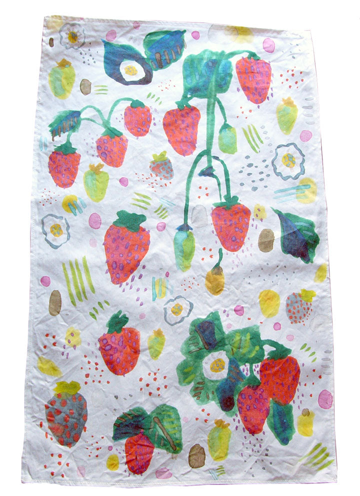 Strawberry Tea Towel