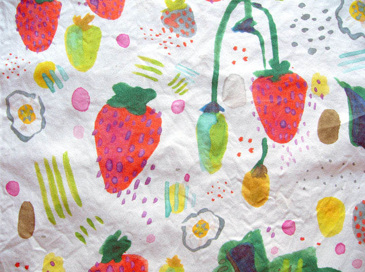 Strawberry Tea Towel