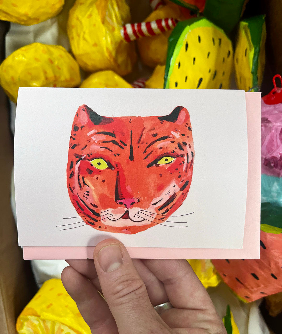 Tiger Notecard