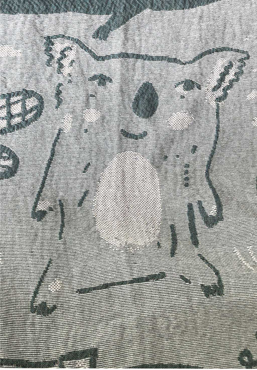 Animals Woven Blanket