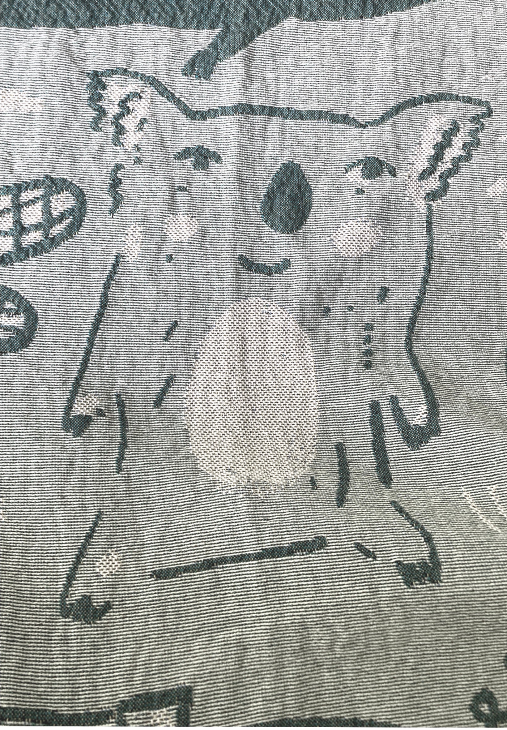 Animals Woven Blanket