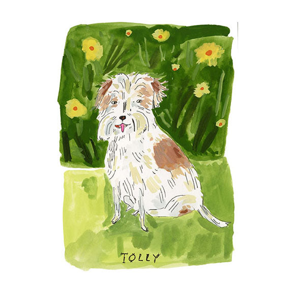 Custom watercolor portraits, 9" by 12"