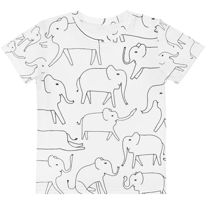 Kids elephants t-shirt