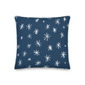 Navy + White Stars Pillow
