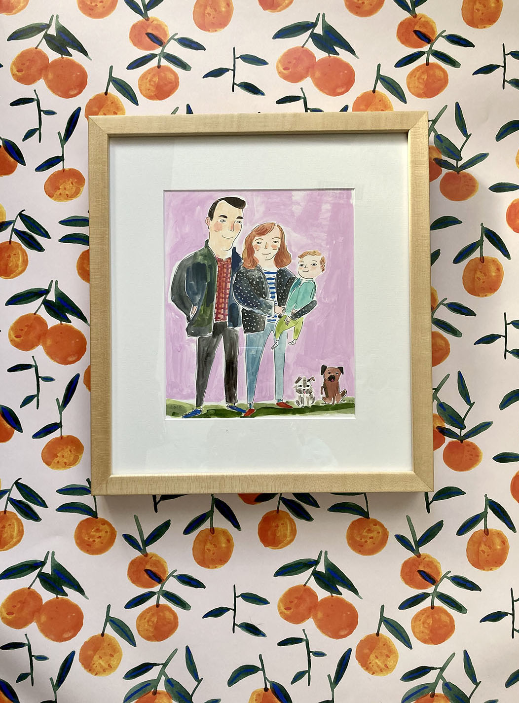 Clementines Wallpaper.