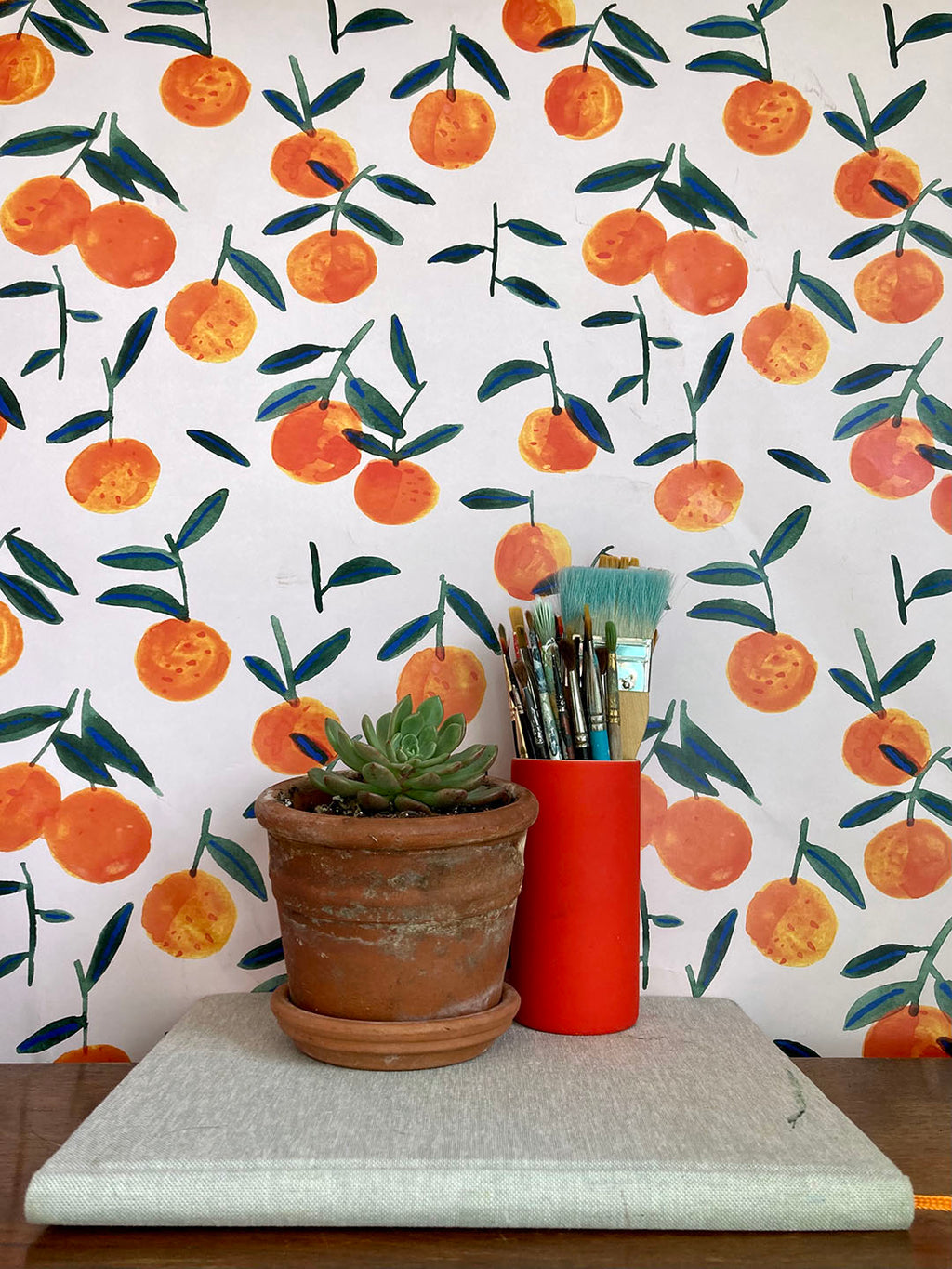 Clementines Wallpaper.