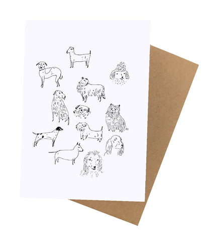 Dogs Notecard