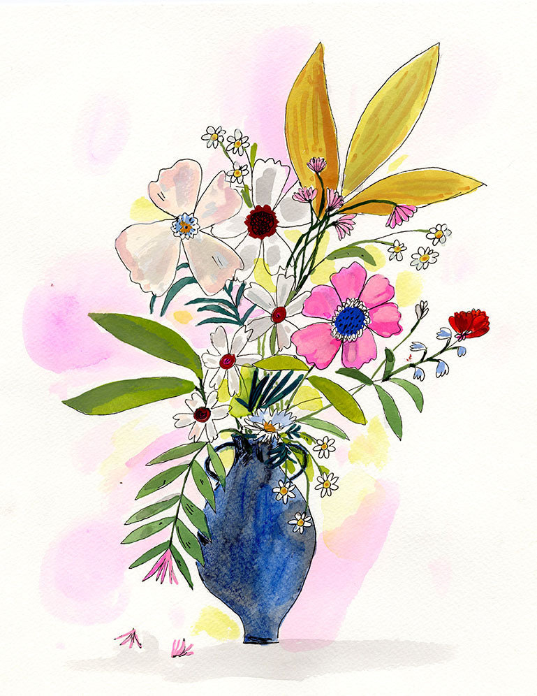 Flowers in a Vase.