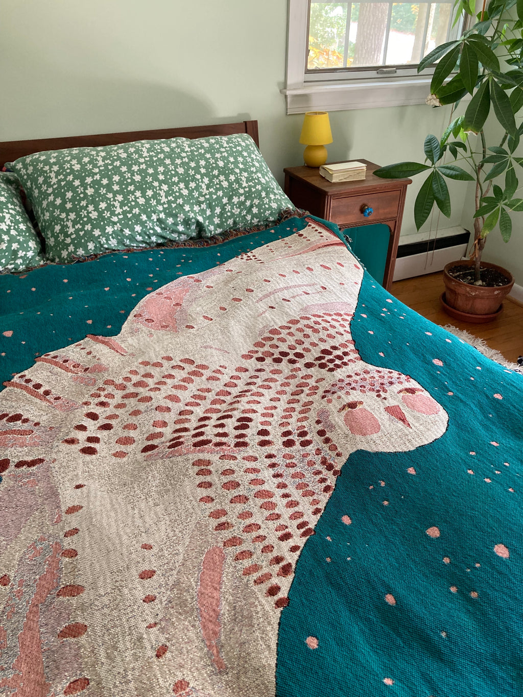 Owl Woven Blanket