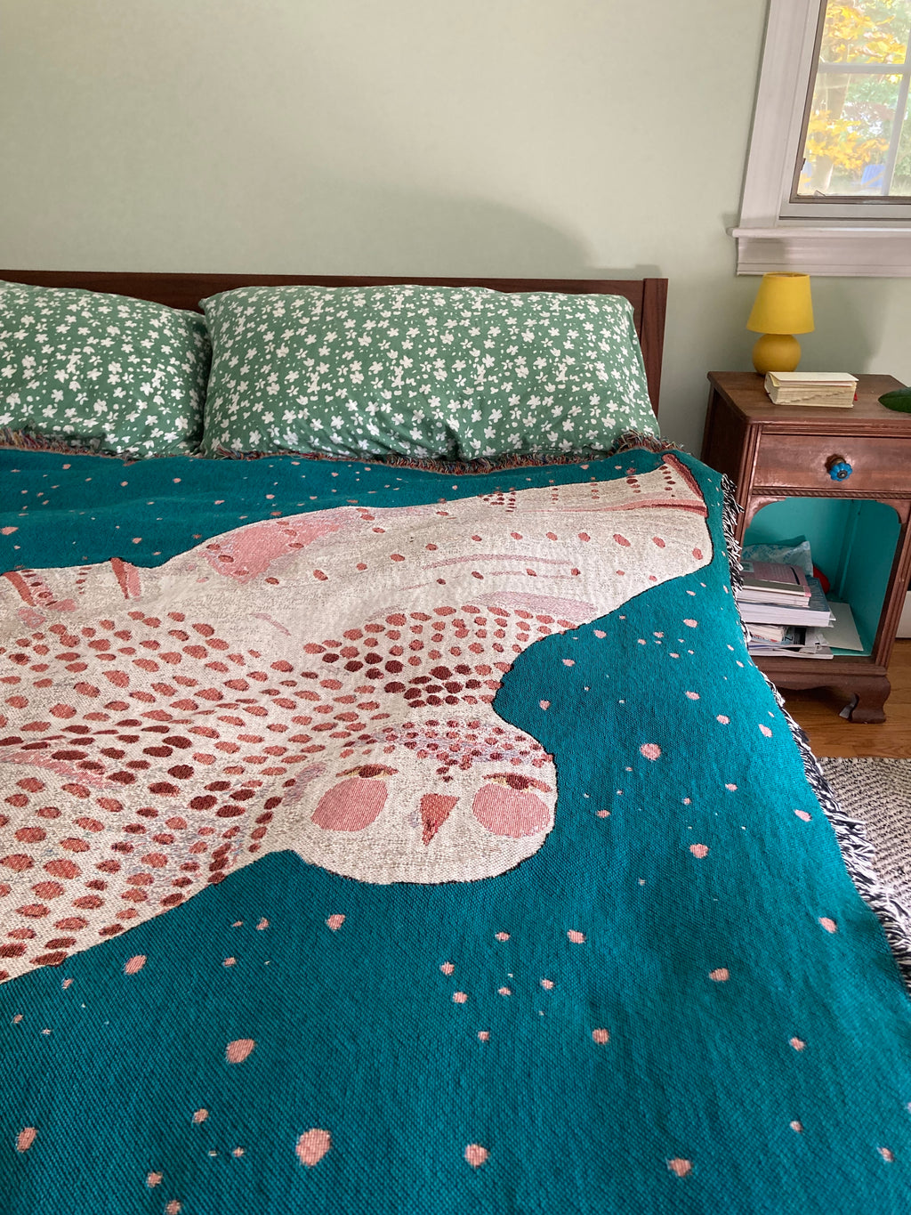 Owl Woven Blanket