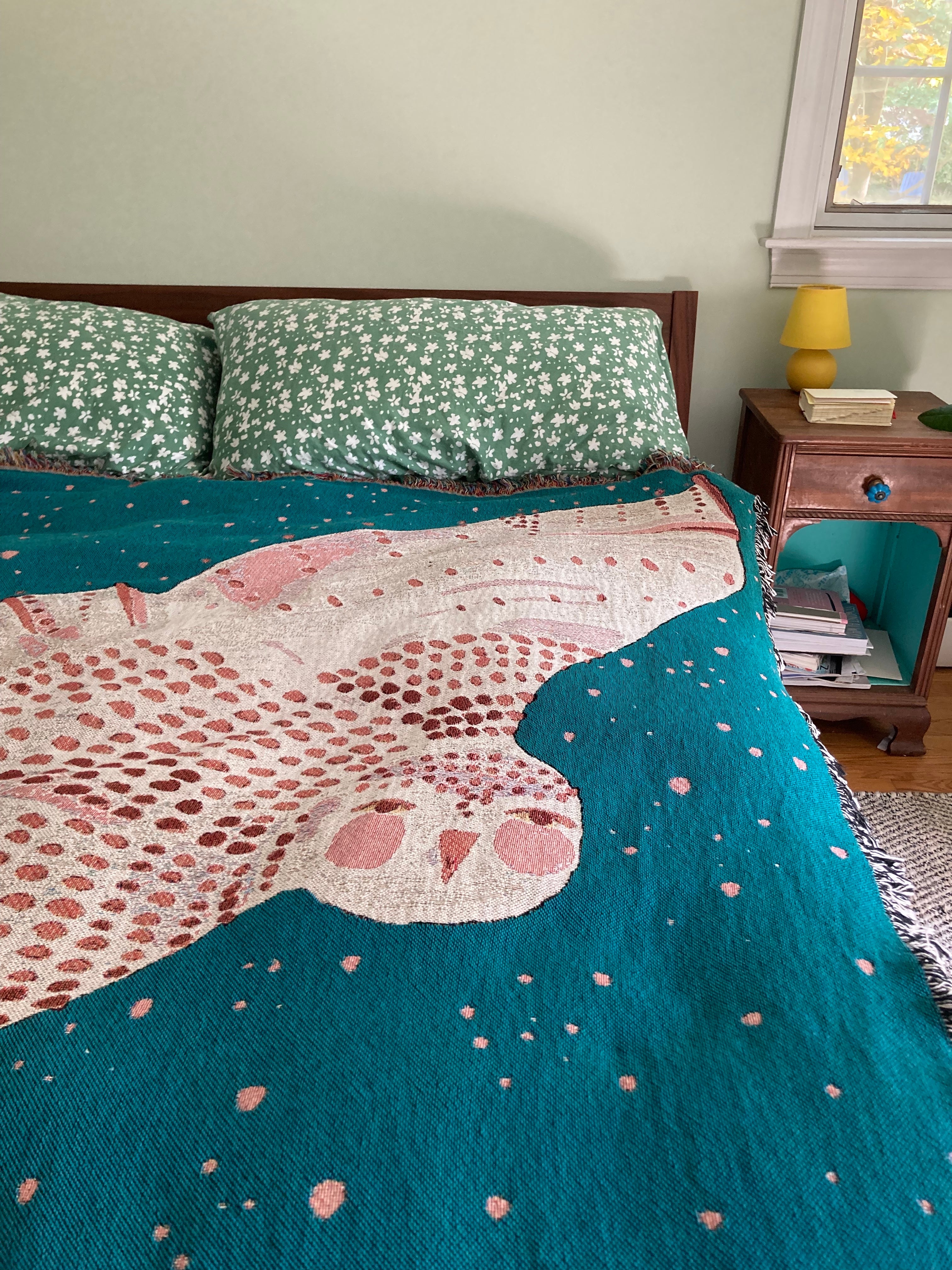 Owl Woven Blanket