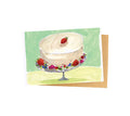 Strawberry Cake Notecard