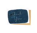 Starry Sky Thank you Notecard